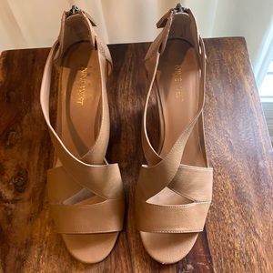 Tan Wedge Sandle